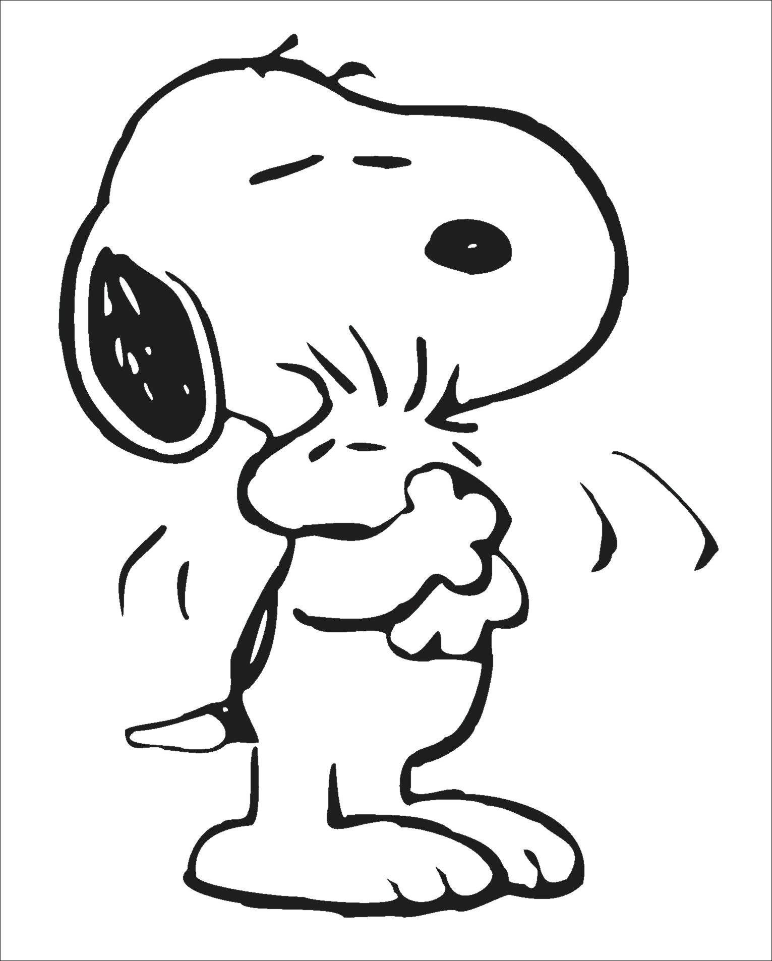 ぬりえページ: スヌーピー (漫画) #27194 - 無料の印刷可能なぬりえページ