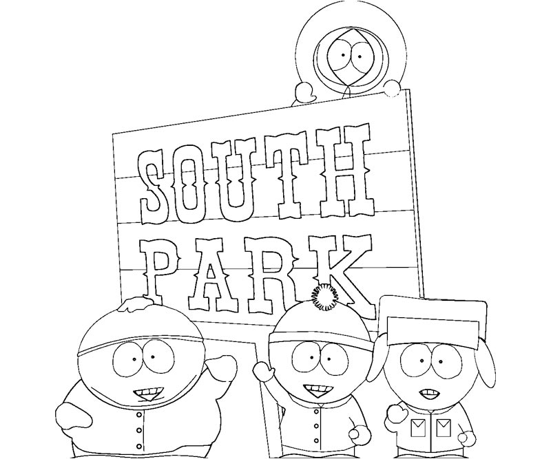 ぬりえページ: サウスパーク (漫画) #31235 - 無料の印刷可能なぬりえページ