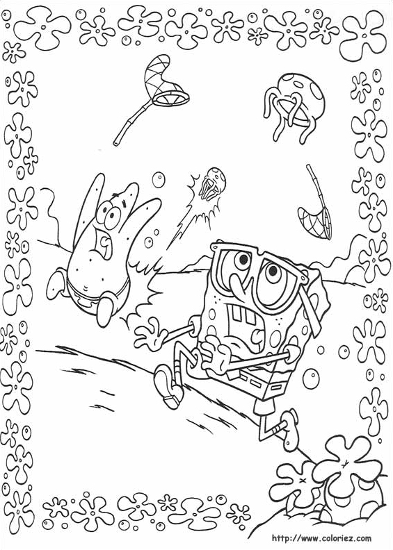 ぬりえページ: スポンジボブ (漫画) #33481 - 無料の印刷可能なぬりえページ
