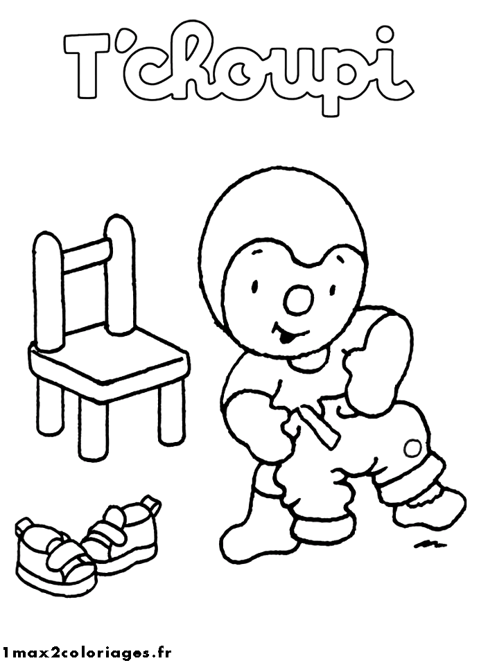 ぬりえページ: チュピとドゥドゥ (漫画) #34104 - 無料の印刷可能なぬりえページ