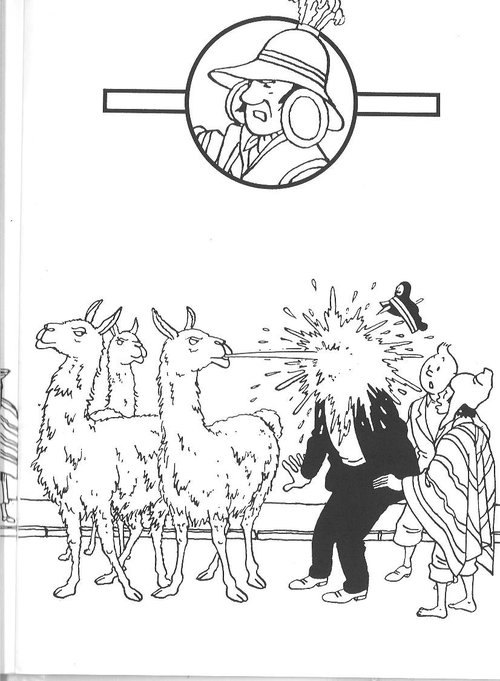 ぬりえページ: タンタン (漫画) #25777 - 無料の印刷可能なぬりえページ