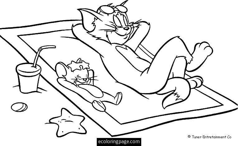 ぬりえページ: トムとジェリー (漫画) #24287 - 無料の印刷可能なぬりえページ