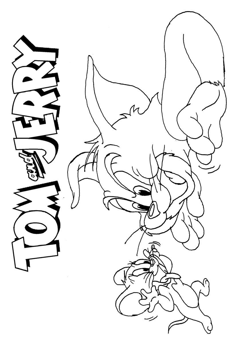 ぬりえページ: トムとジェリー (漫画) #24319 - 無料の印刷可能なぬりえページ