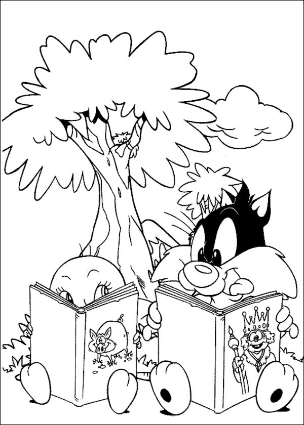 ぬりえページ: ティティとグロスミネット (漫画) #29207 - 無料の印刷可能なぬりえページ