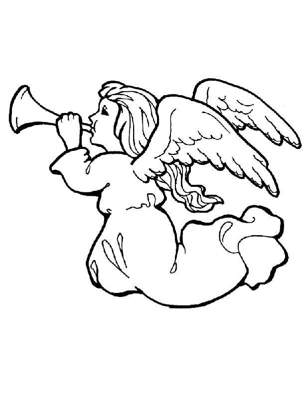ぬりえページ: 天使 (キャラクター) #86239 - 無料の印刷可能なぬりえページ