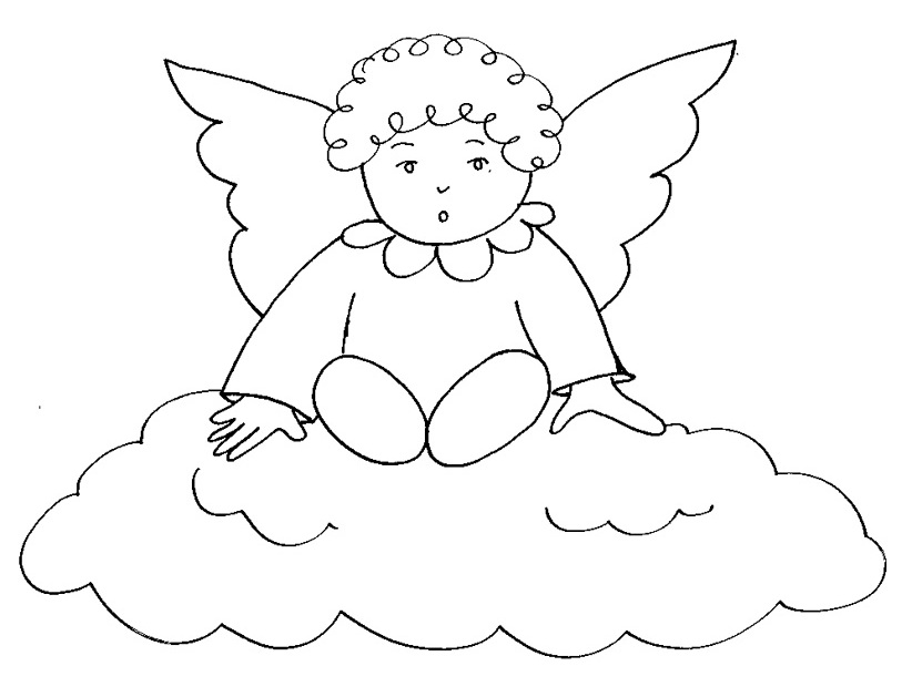 ぬりえページ: 天使 (キャラクター) #86249 - 無料の印刷可能なぬりえページ