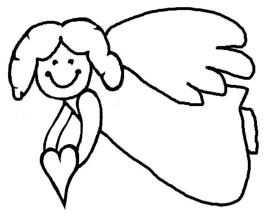 ぬりえページ: 天使 (キャラクター) #86255 - 無料の印刷可能なぬりえページ