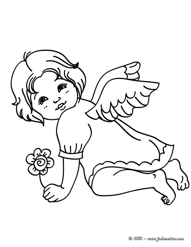 ぬりえページ: 天使 (キャラクター) #86272 - 無料の印刷可能なぬりえページ