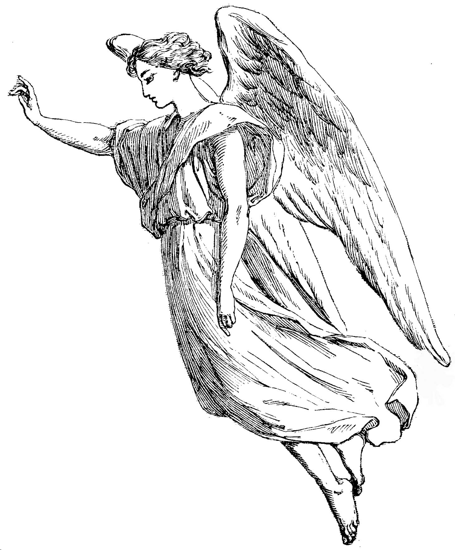 ぬりえページ: 天使 (キャラクター) #86278 - 無料の印刷可能なぬりえページ