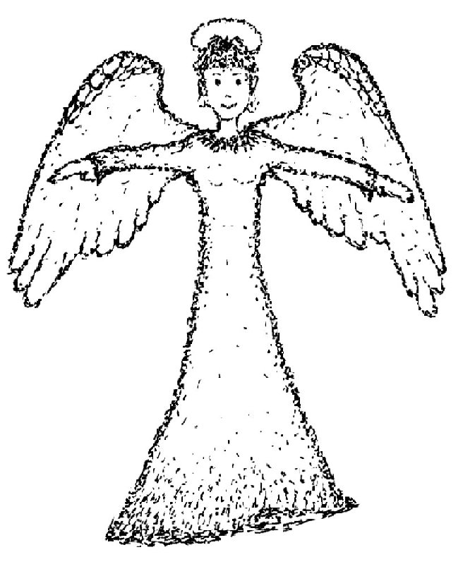 ぬりえページ: 天使 (キャラクター) #86316 - 無料の印刷可能なぬりえページ