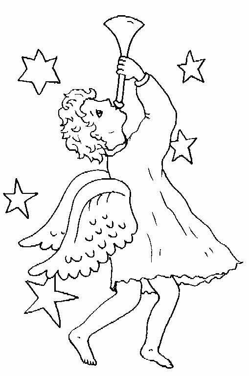 ぬりえページ: 天使 (キャラクター) #86354 - 無料の印刷可能なぬりえページ