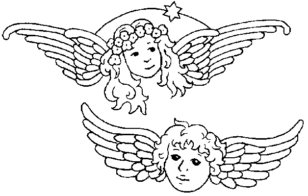 ぬりえページ: 天使 (キャラクター) #86452 - 無料の印刷可能なぬりえページ