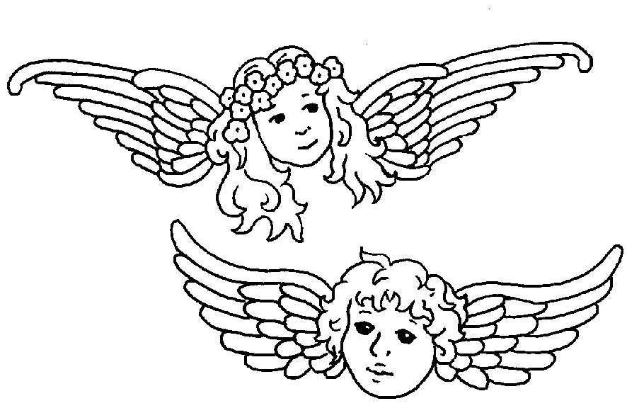 ぬりえページ: 天使 (キャラクター) #86456 - 無料の印刷可能なぬりえページ