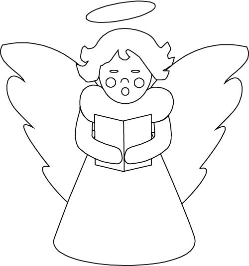 ぬりえページ: 天使 (キャラクター) #86459 - 無料の印刷可能なぬりえページ
