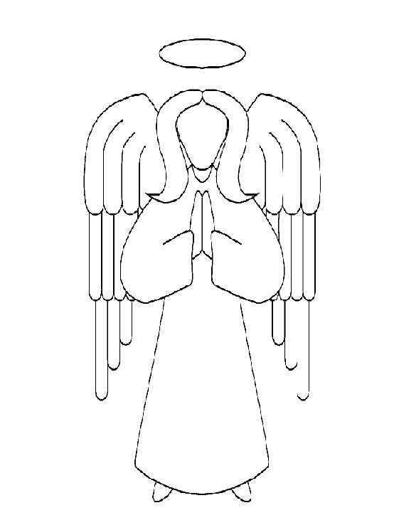 ぬりえページ: 天使 (キャラクター) #86463 - 無料の印刷可能なぬりえページ
