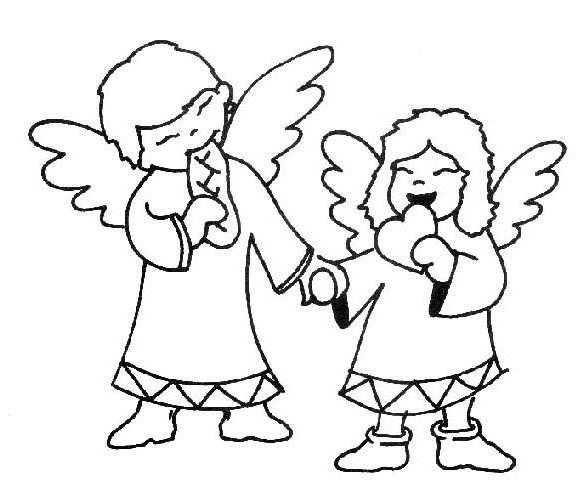ぬりえページ: 天使 (キャラクター) #86516 - 無料の印刷可能なぬりえページ