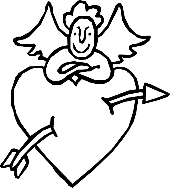 ぬりえページ: 天使 (キャラクター) #86530 - 無料の印刷可能なぬりえページ