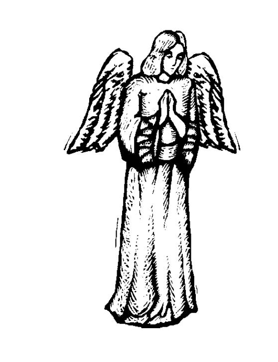 ぬりえページ: 天使 (キャラクター) #86568 - 無料の印刷可能なぬりえページ