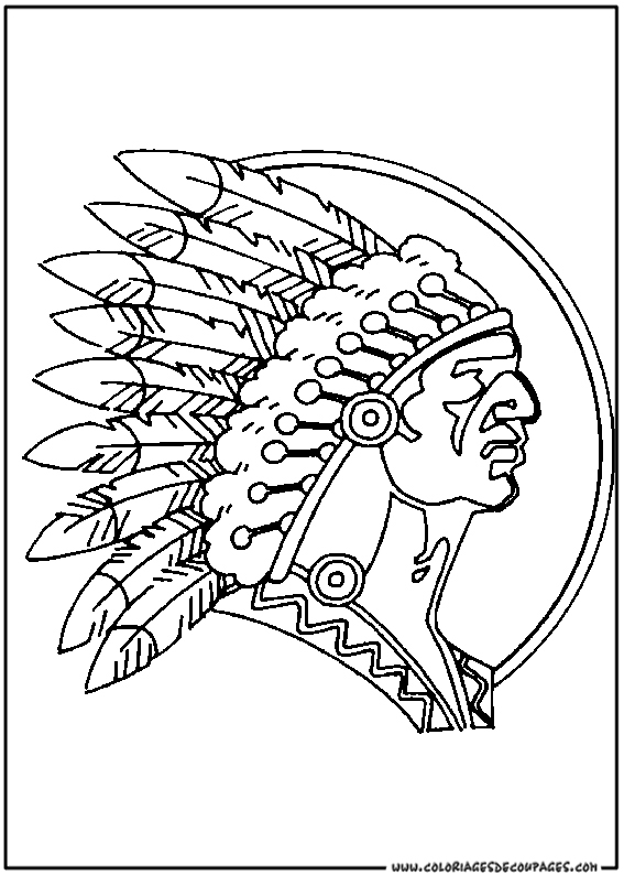 ぬりえページ: アメリカインディアン (キャラクター) #148996 - 無料の印刷可能なぬりえページ