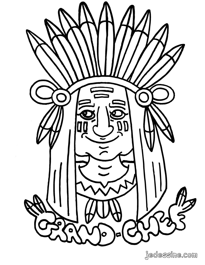 ぬりえページ: アメリカインディアン (キャラクター) #149004 - 無料の印刷可能なぬりえページ