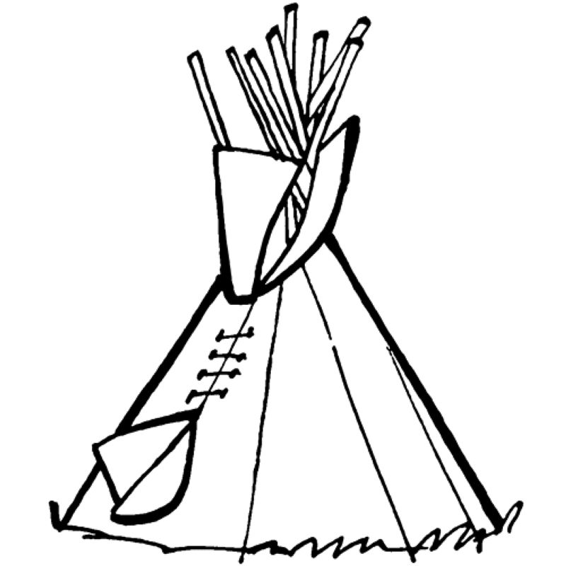 ぬりえページ: アメリカインディアン (キャラクター) #149051 - 無料の印刷可能なぬりえページ