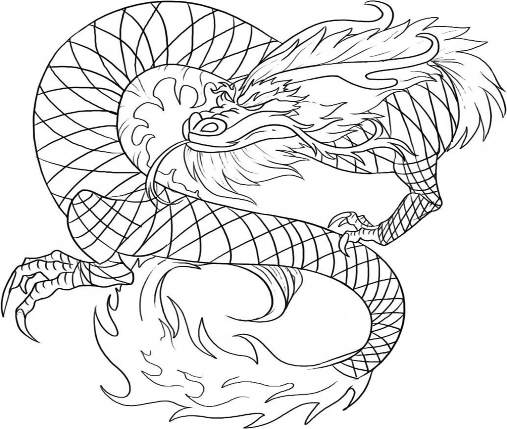 ぬりえページ: ドラゴン (キャラクター) #148398 - 無料の印刷可能なぬりえページ