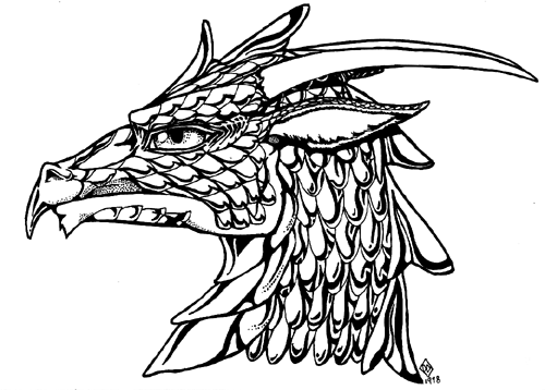 ぬりえページ: ドラゴン (キャラクター) #148516 - 無料の印刷可能なぬりえページ