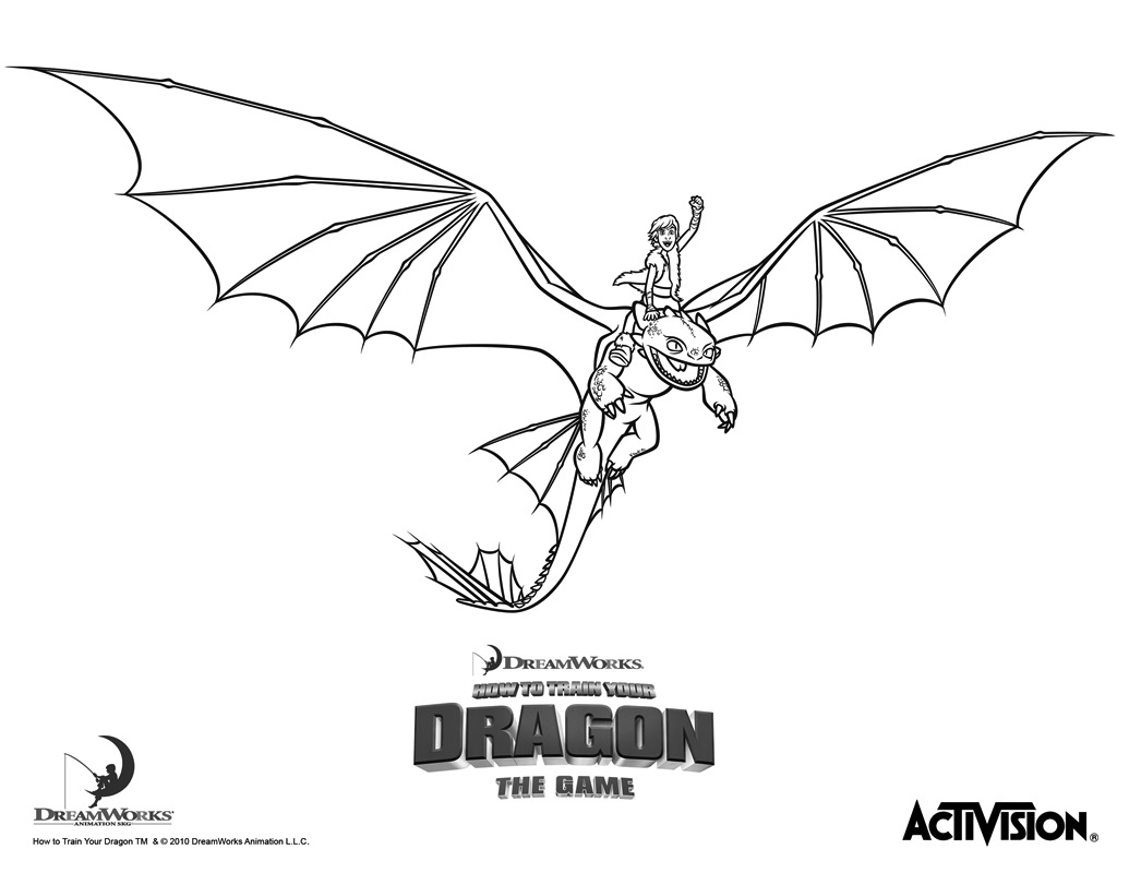 ぬりえページ: ドラゴン (キャラクター) #148557 - 無料の印刷可能なぬりえページ