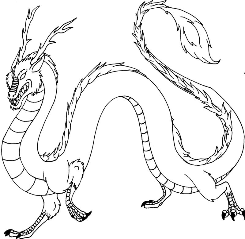 ぬりえページ: ドラゴン (キャラクター) #148587 - 無料の印刷可能なぬりえページ