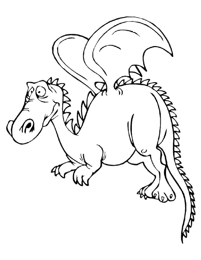 ぬりえページ: ドラゴン (キャラクター) #148624 - 無料の印刷可能なぬりえページ