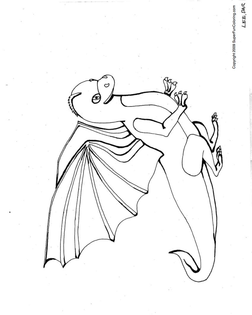 ぬりえページ: ドラゴン (キャラクター) #148637 - 無料の印刷可能なぬりえページ