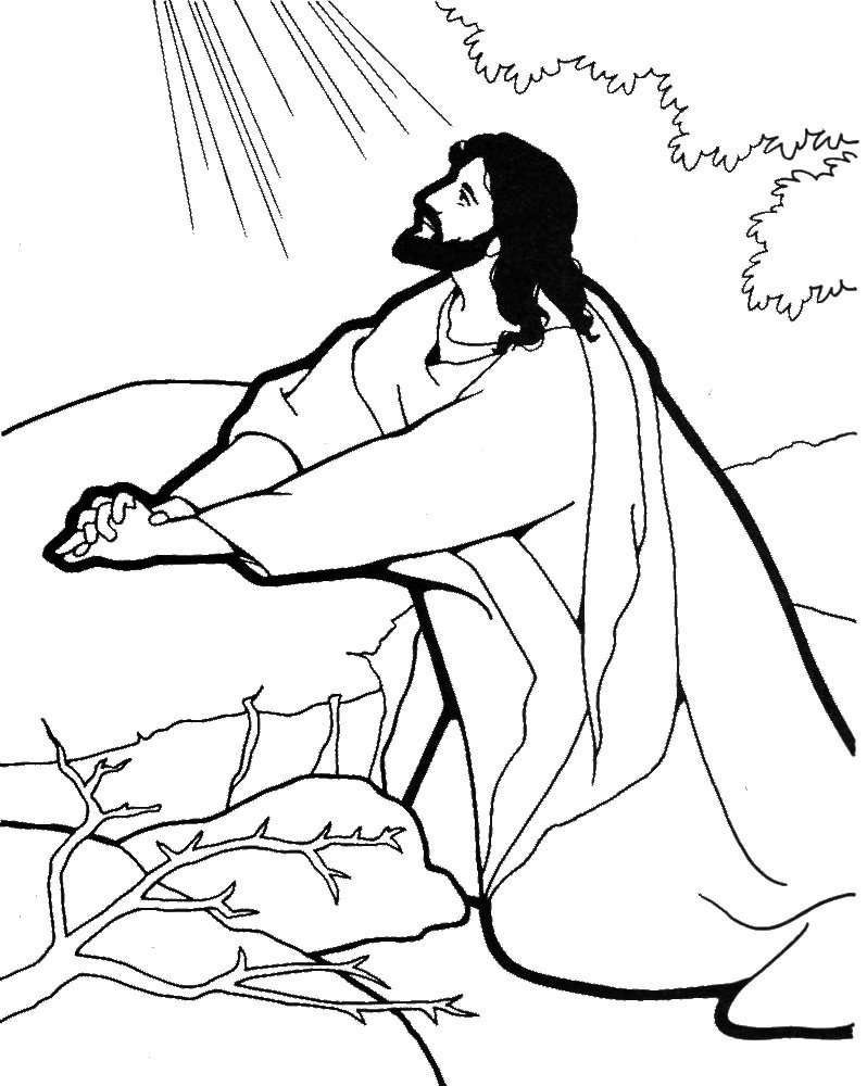 ぬりえページ: イエス (キャラクター) #98917 - 無料の印刷可能なぬりえページ