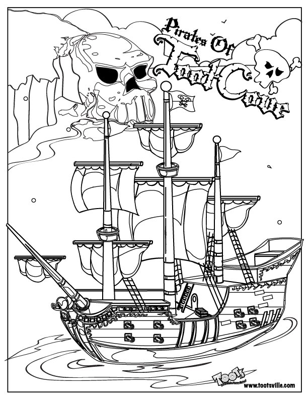 ぬりえページ: 海賊 (キャラクター) #105039 - 無料の印刷可能なぬりえページ