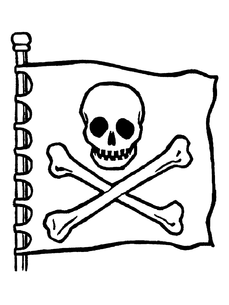 ぬりえページ: 海賊 (キャラクター) #105148 - 無料の印刷可能なぬりえページ