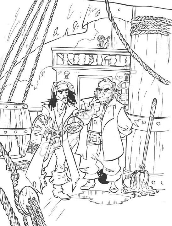 ぬりえページ: 海賊 (キャラクター) #105183 - 無料の印刷可能なぬりえページ