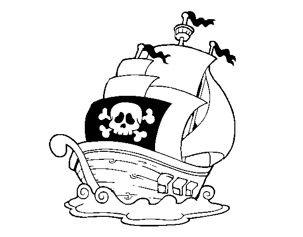 ぬりえページ: 海賊 (キャラクター) #105239 - 無料の印刷可能なぬりえページ