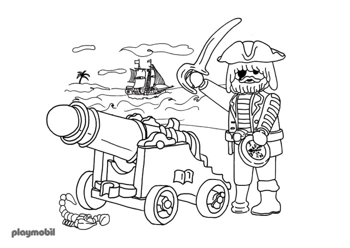 ぬりえページ: 海賊 (キャラクター) #105303 - 無料の印刷可能なぬりえページ