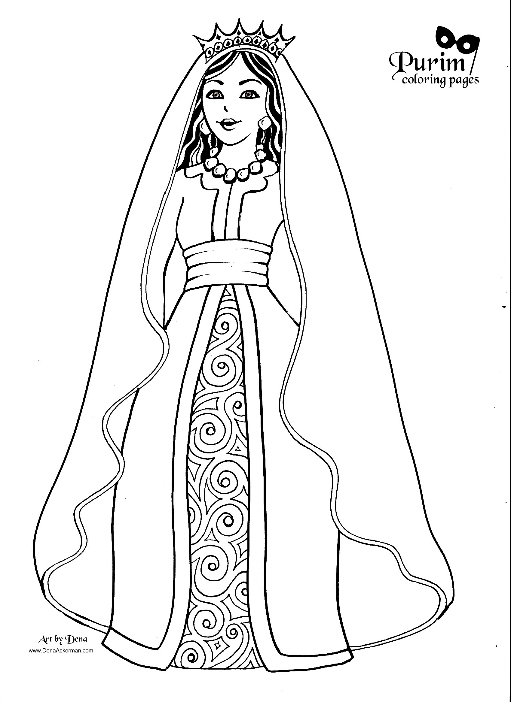 ぬりえページ: 女王 (キャラクター) #106228 - 無料の印刷可能なぬりえページ