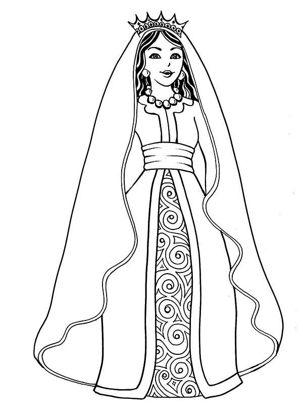 ぬりえページ: 女王 (キャラクター) #106265 - 無料の印刷可能なぬりえページ