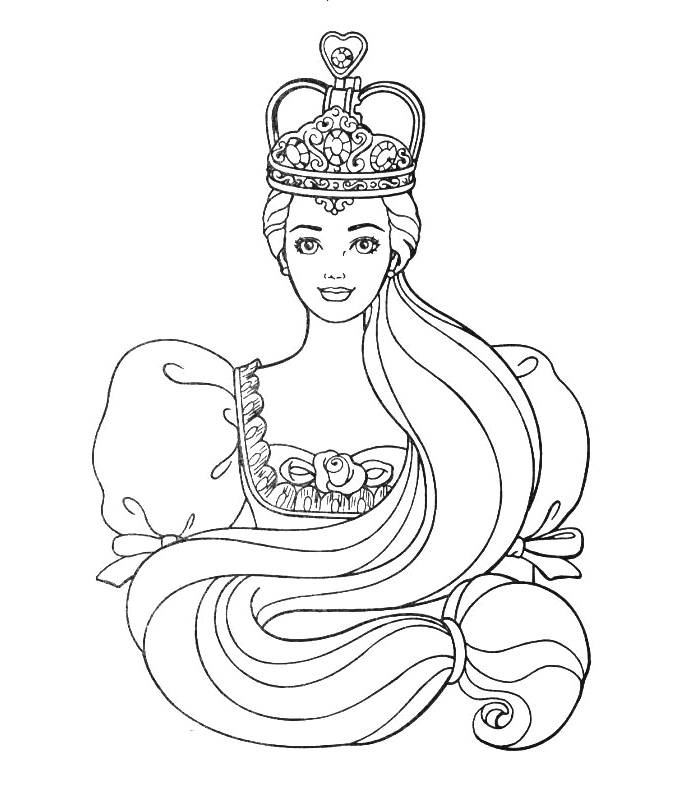 ぬりえページ: 女王 (キャラクター) #106282 - 無料の印刷可能なぬりえページ