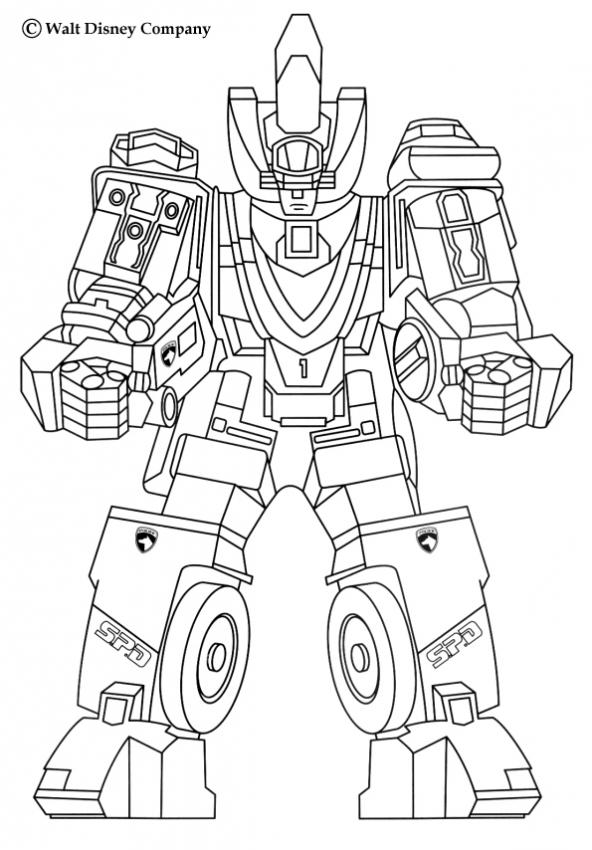 ぬりえページ: ロボット (キャラクター) #106575 - 無料の印刷可能なぬりえページ