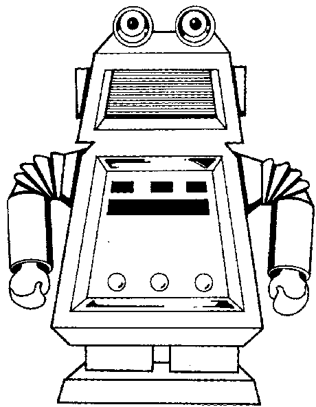 ぬりえページ: ロボット (キャラクター) #106618 - 無料の印刷可能なぬりえページ