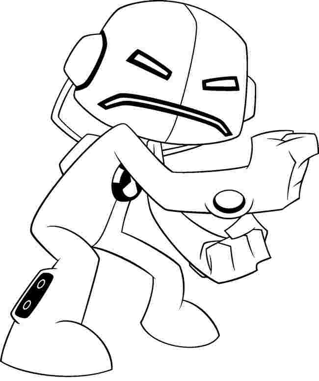 ぬりえページ: ロボット (キャラクター) #106732 - 無料の印刷可能なぬりえページ