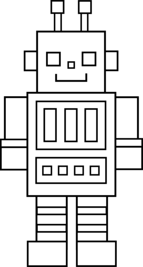 ぬりえページ: ロボット (キャラクター) #106763 - 無料の印刷可能なぬりえページ