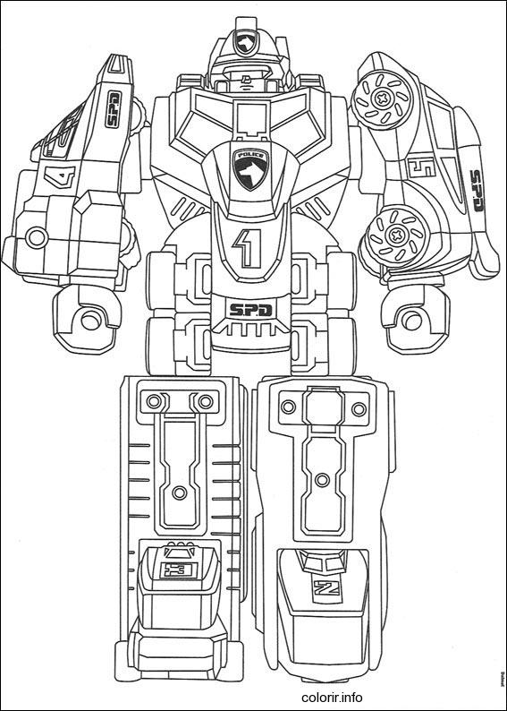 ぬりえページ: ロボット (キャラクター) #106883 - 無料の印刷可能なぬりえページ