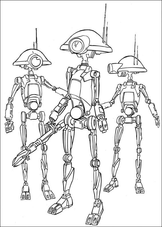 ぬりえページ: ロボット (キャラクター) #106899 - 無料の印刷可能なぬりえページ
