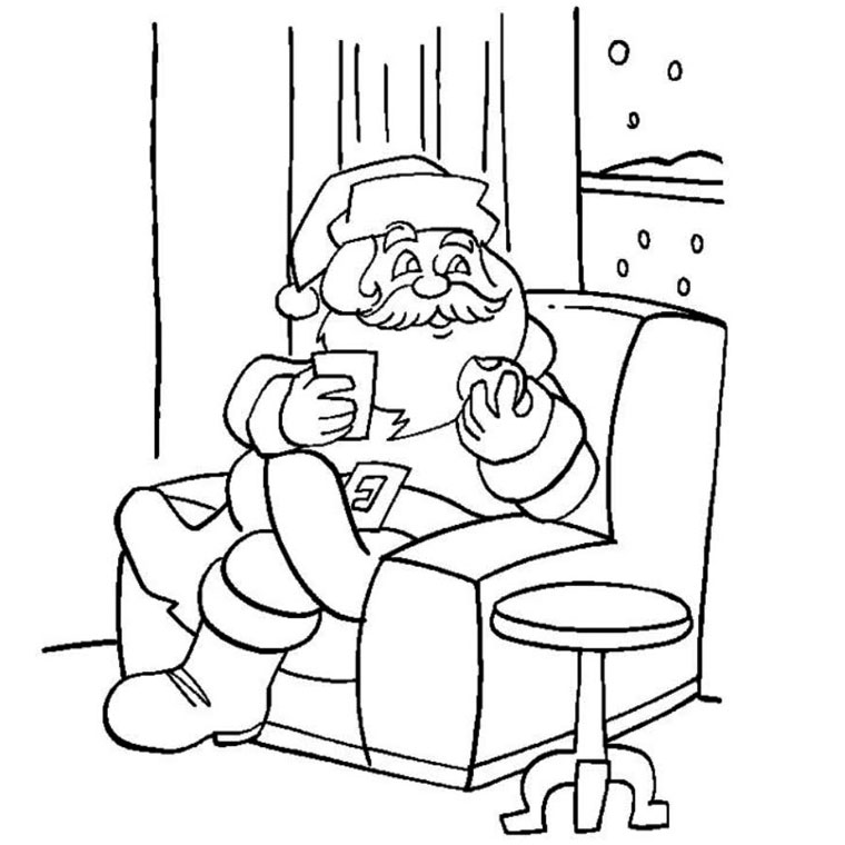 ぬりえページ: サンタクロース (キャラクター) #104794 - 無料の印刷可能なぬりえページ