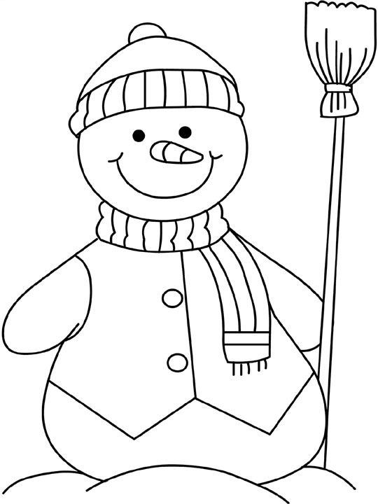 ぬりえページ: 雪だるま (キャラクター) #89168 - 無料の印刷可能なぬりえページ