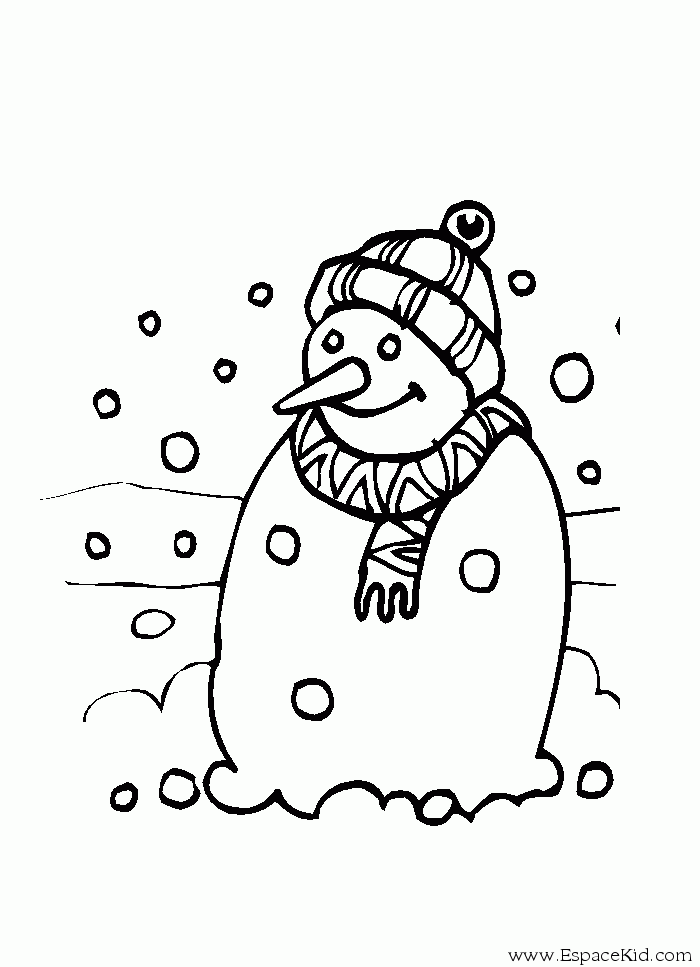 ぬりえページ: 雪だるま (キャラクター) #89294 - 無料の印刷可能なぬりえページ