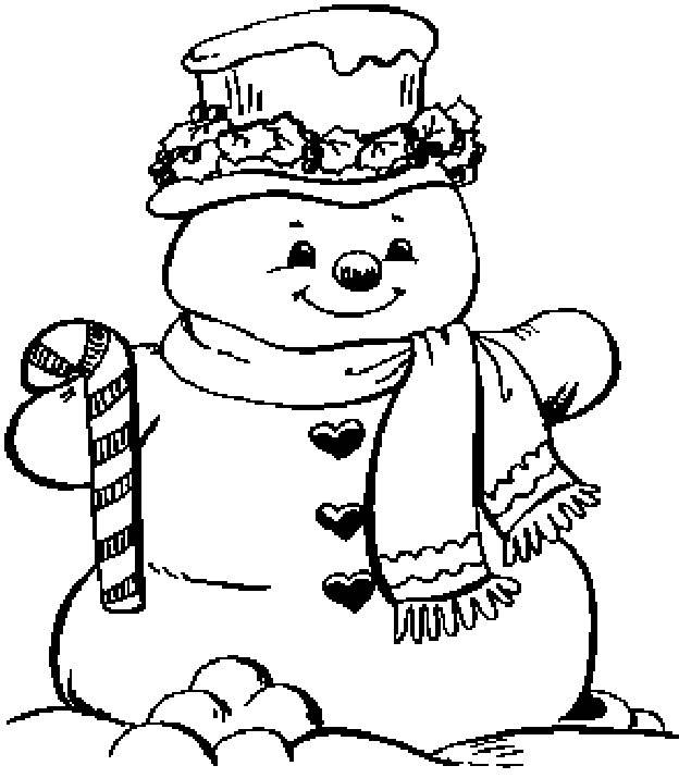 ぬりえページ: 雪だるま (キャラクター) #89296 - 無料の印刷可能なぬりえページ